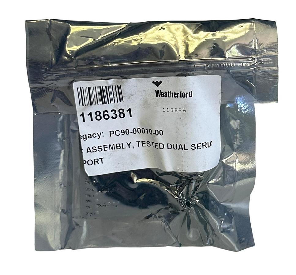 Used NEW WEATHERFORD 1186381 / PC90-00010-00 / VS1035610 / PC90-1186381 PCB ASSEMBLY