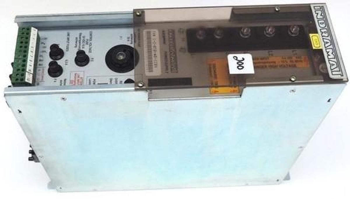Used INDRAMAT TVM1.2-050-W0-220V SERVO POWER SUPPLY, 220VAC, TVM 1-2-050-W0-220V, 1.2