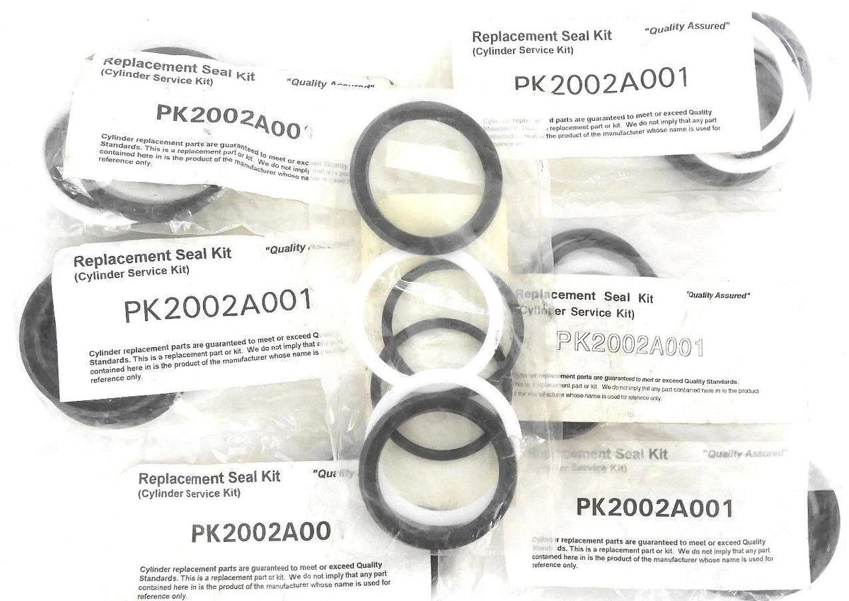 Used LOT OF 8 NEW PARKER REPLACEMENT SEAL KITS PK2002A001