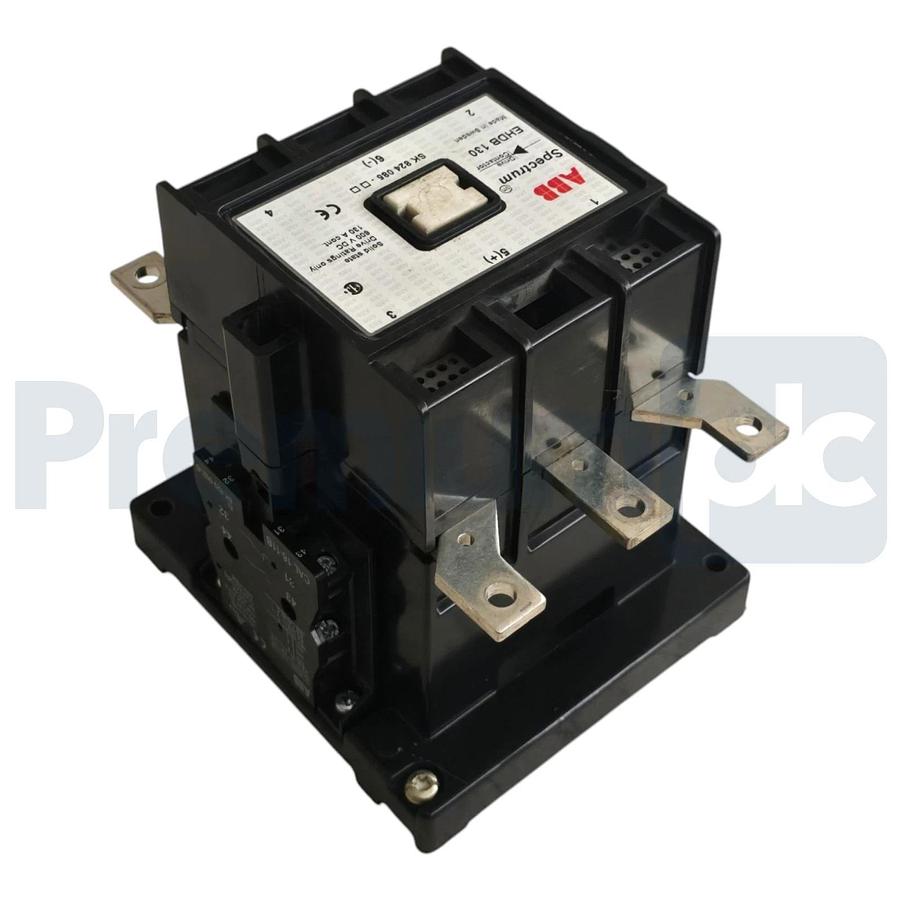 Used ABB EHDB130-21-11 Drive Contactor SK824085-AF EHDB130C-1L 110/120VAC 130A USPI