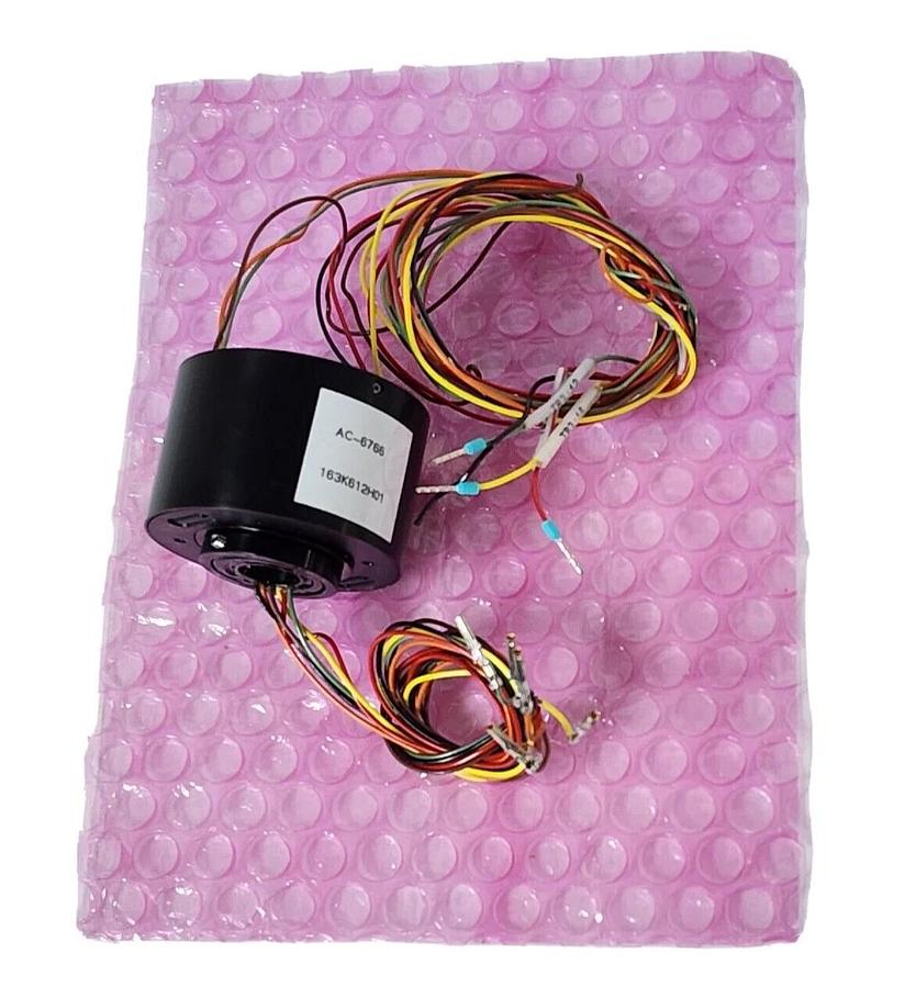 NEW MOOG AC6766 SLIP RING ASSY. 1/2'' BORE, 30'' LEADS