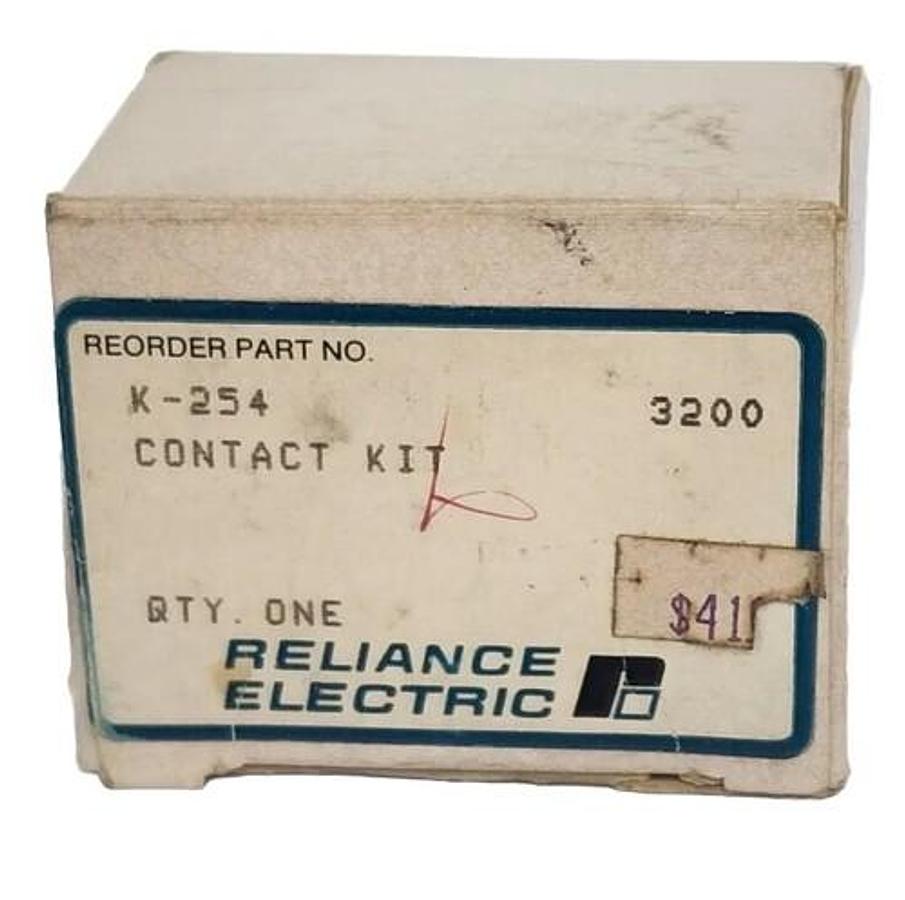 Used NIB RELIANCE ELECTRIC K-254 CONTACT KIT K254