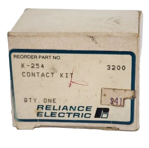 Used NIB RELIANCE ELECTRIC K-254 CONTACT KIT K254