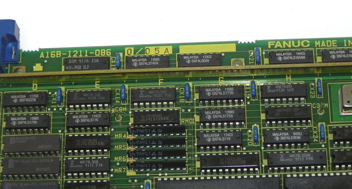 Used FANUC A16B-1211-0860/05A CPU BOARD A16B-1211-0860