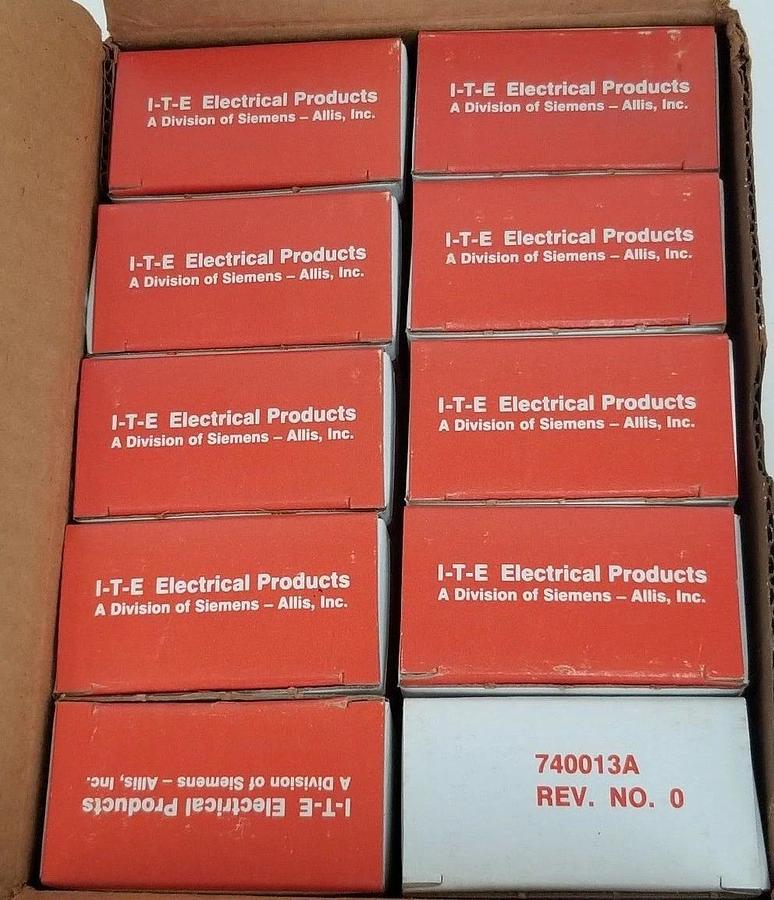 Used LOT OF 20 NIB ITE TA1-E100 WIRE CONNECTOR KITS 78364312265, 740013A, TA1E100