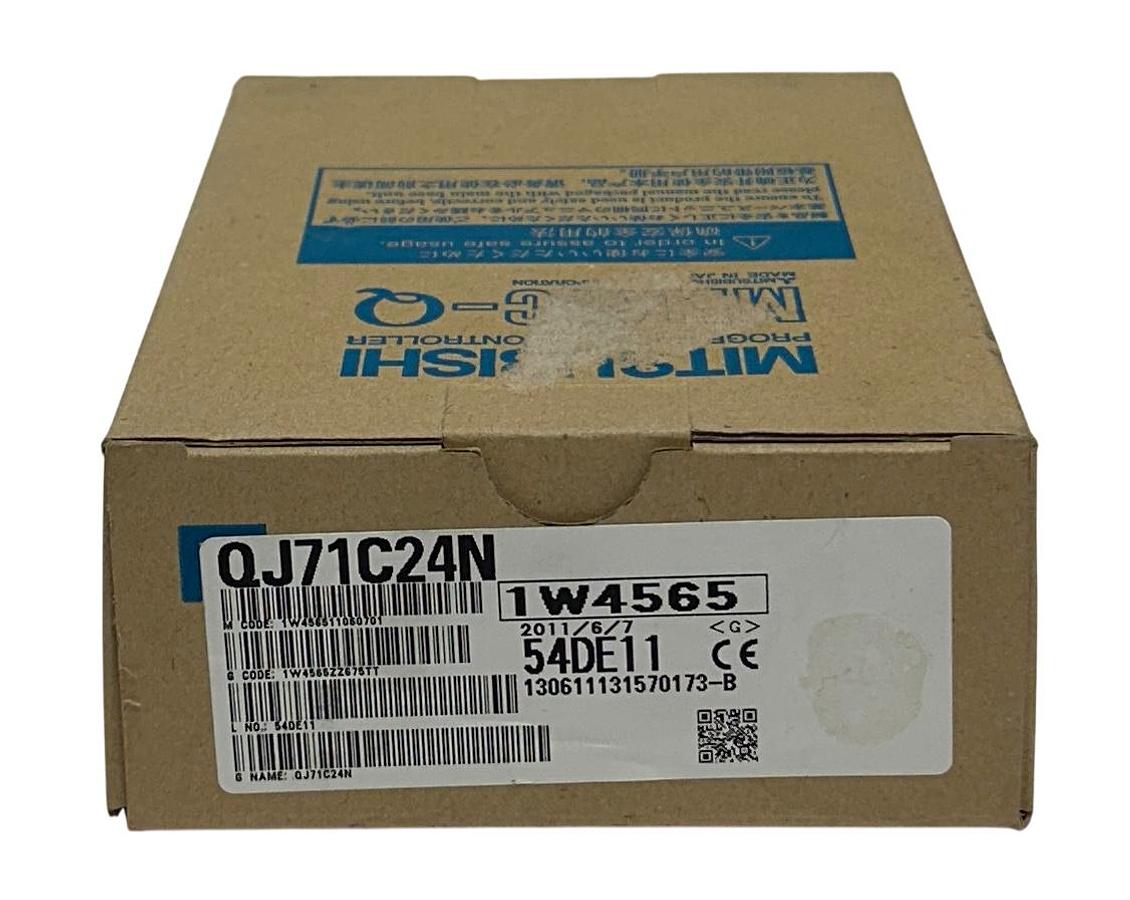 Used MITSUBISHI ELECTRIC QJ71C24N MELSEC-Q RS-232 / RS-422 / 485 MODULE 5VDC NSMP