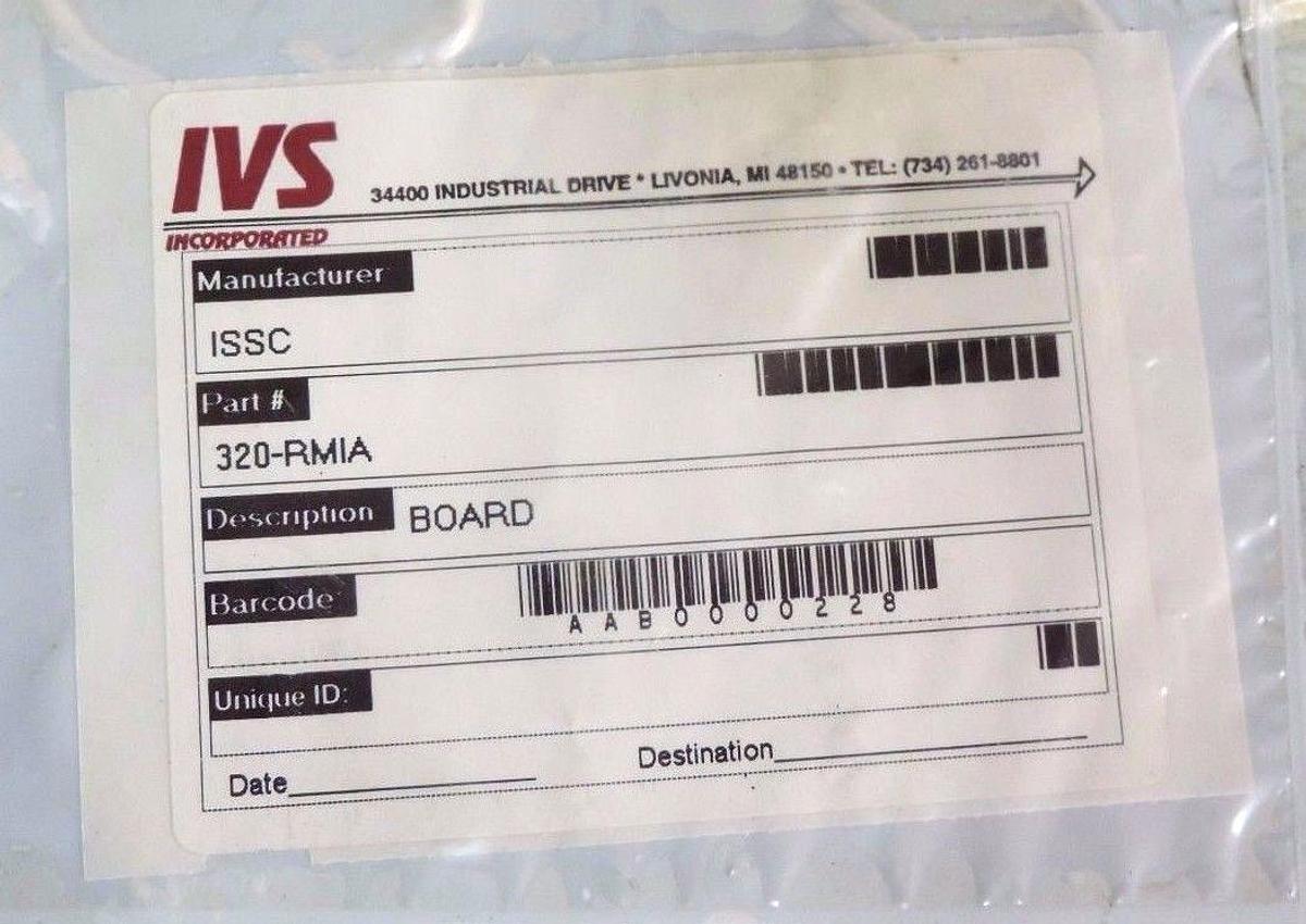 Used REPAIRED ISSC 320-RMIA REMOTE MULTIPLEXER BOARD D-16-09-038-D
