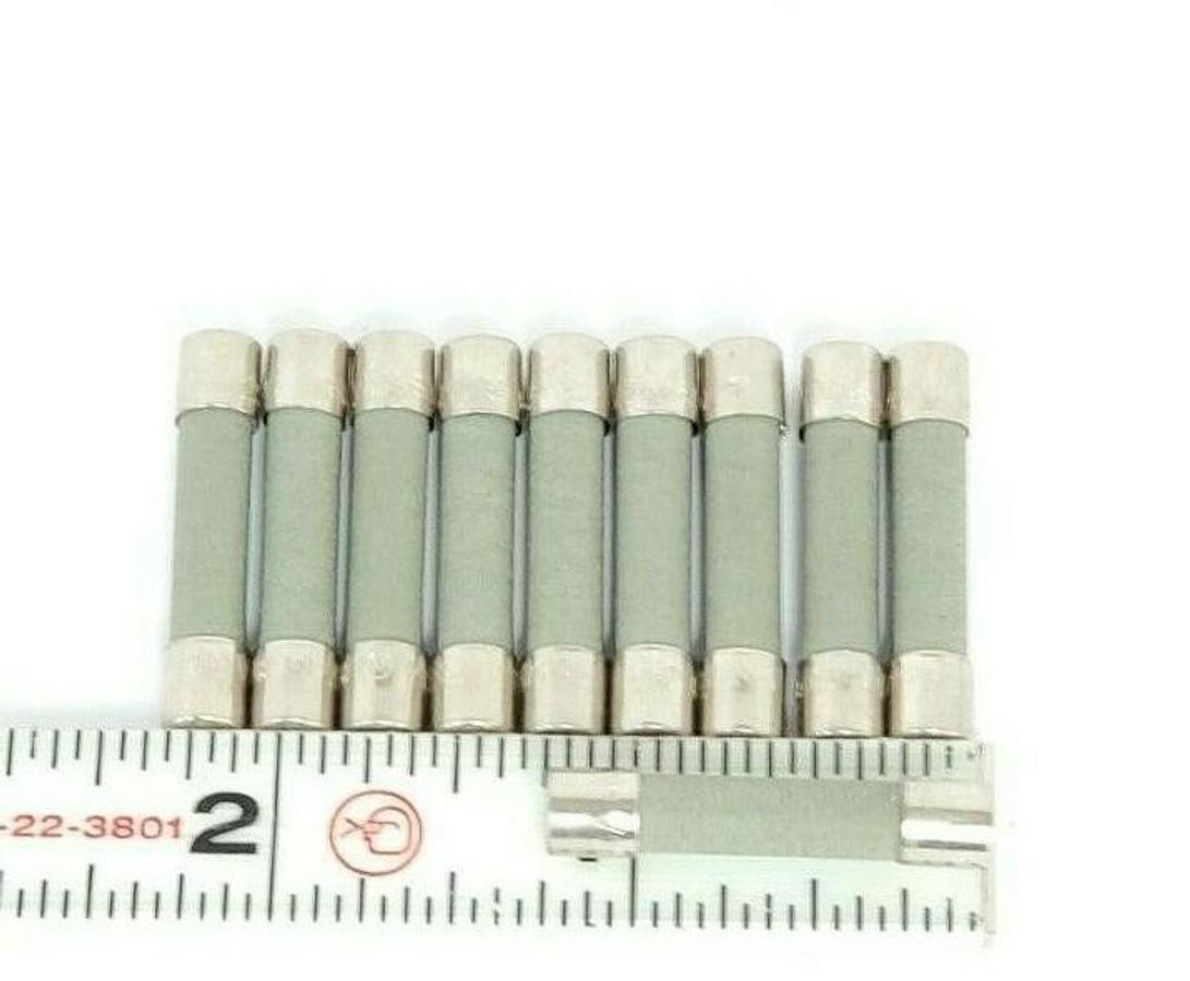 Used LOT OF 10 NEW COOPER BUSSMANN MDA-6 SLOW BLOW FUSES MDA6