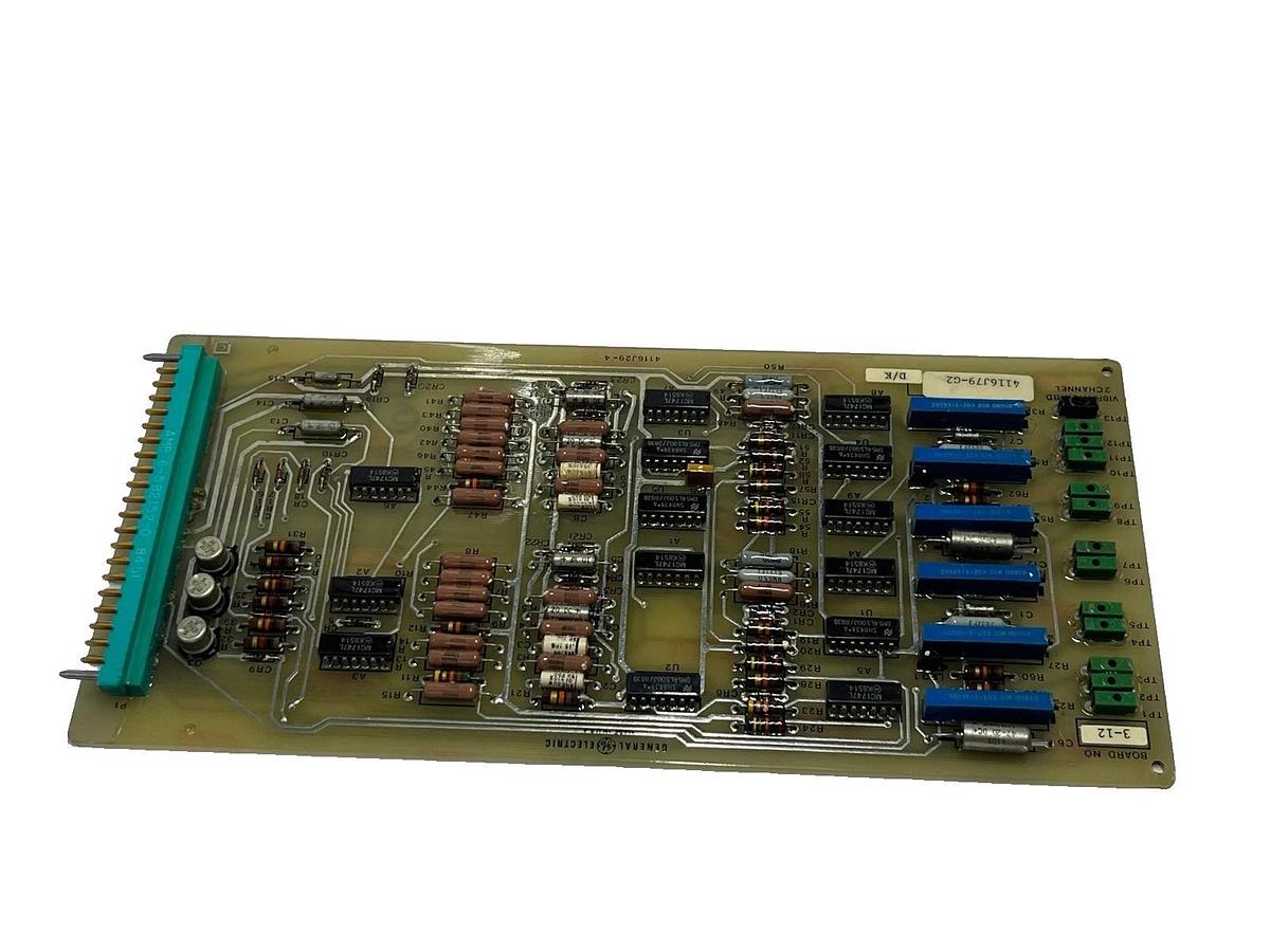 GE 4116J79-G2 Vibration Monitoring Board | 2-Channel | 4116J29-4 No. 3-12