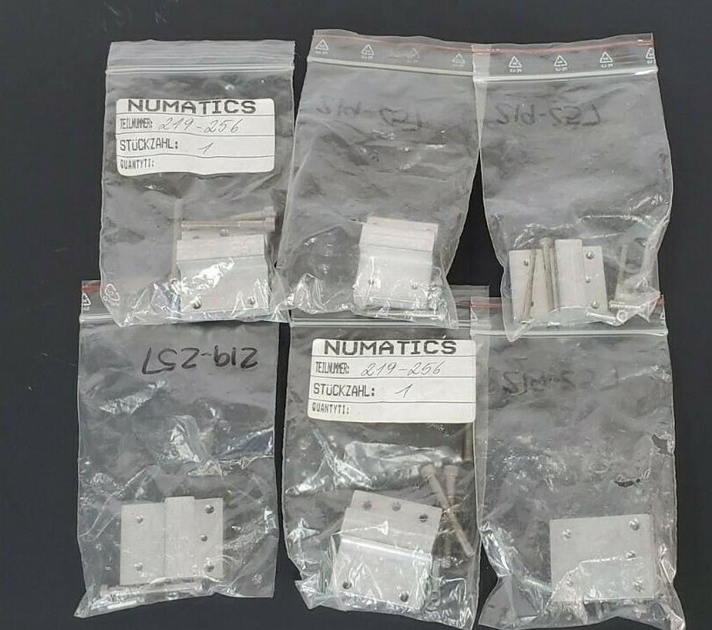 LOT OF 6 NEW NUMATICS 219-256 CLAMP ASSEMBLIES L2 SERIES 219256