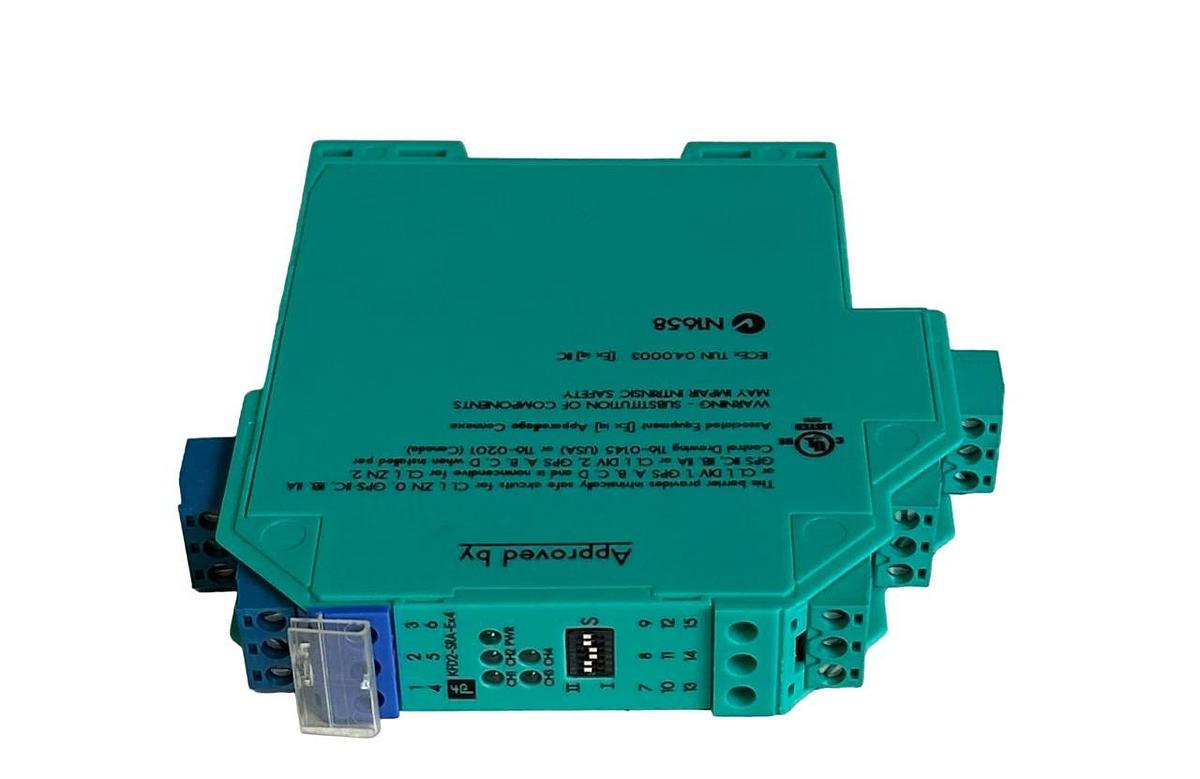 Used PEPPERL+FUCHS KFD2-SRA-Ex4 / 50988S K-System SWITCH AMPLIFIER 4-CHNL 20-30VDC