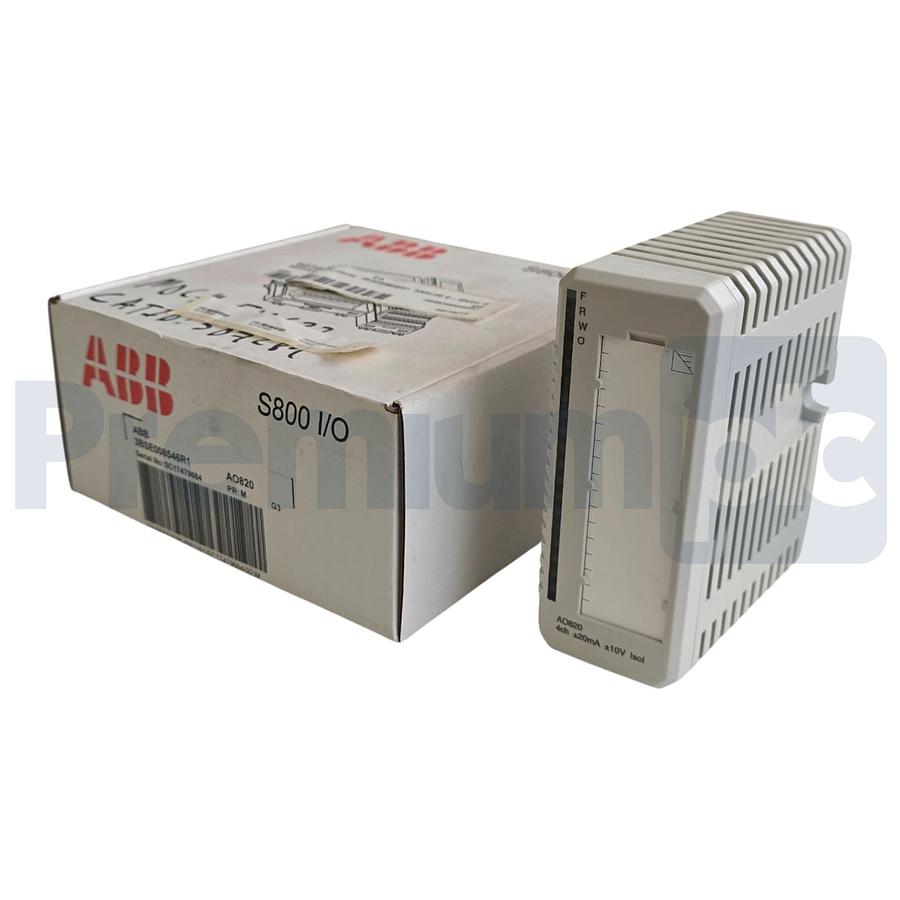 Used ABB 3BSE008546R1 AO820 S800 I/O 4-CH ANALOG OUTPUT MODULE NSMP
