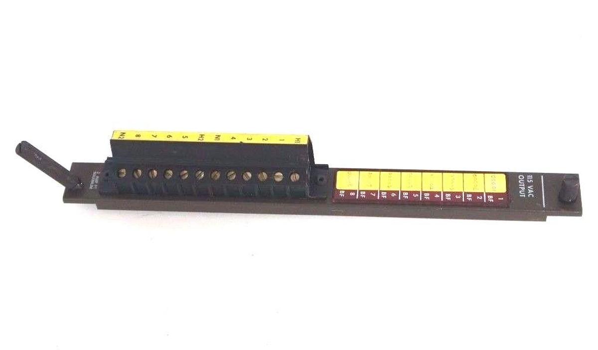 Used GE FANUC IC600FP904B FACE PLATE FOR 115VAC OUTPUT MODULE SERIES 6