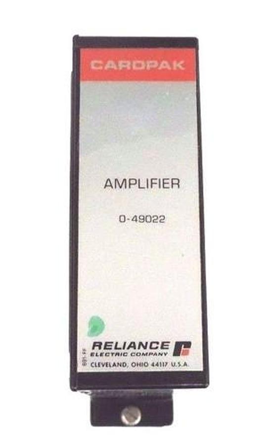 Used NIB RELIANCE ELECTRIC 0-49022 CARDPAK AMPLIFIER CARD W/ 75976-18D PC 049022