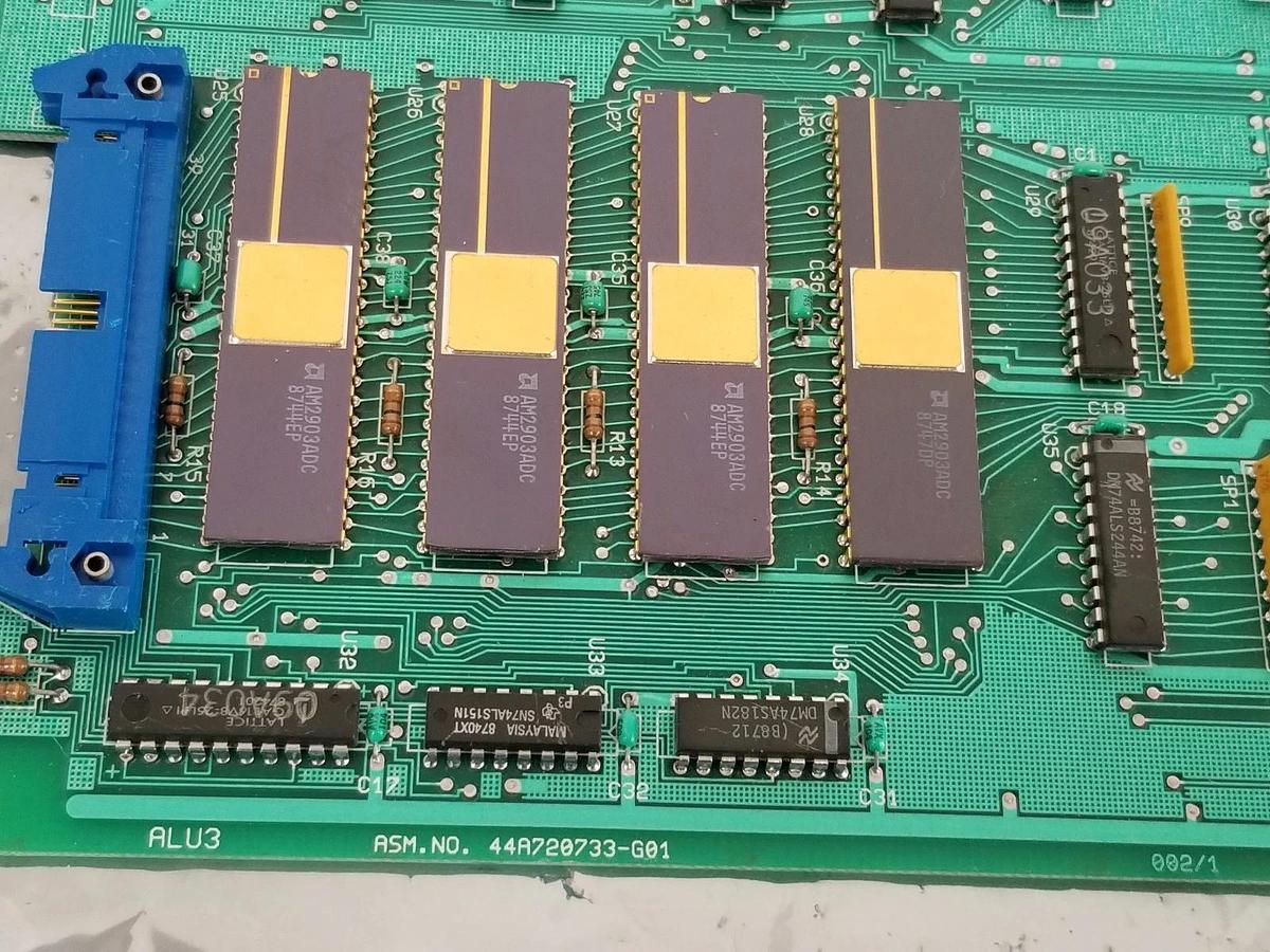 Used GE FANUC IC600CB524M ARITHMETIC CONTROL MODULE ASM. NO. 44A720733-G01