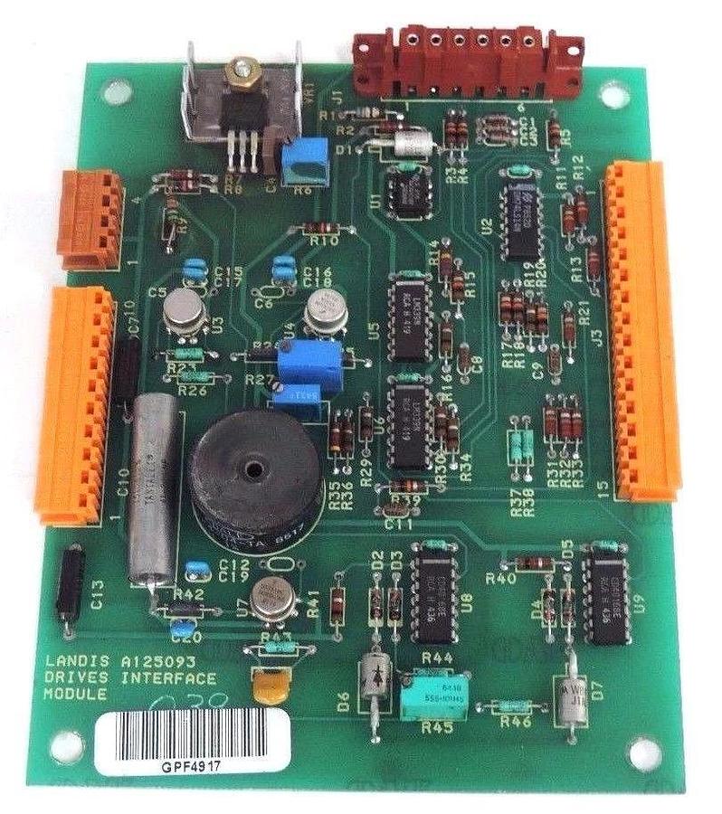 Used LANDIS A125093 DRIVES INTERFACE MODULEA125093-A