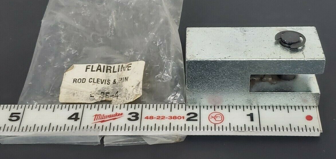 Used NEW FLAIRLINE 2-35-4 ROD CLEVIS & PIN 2354