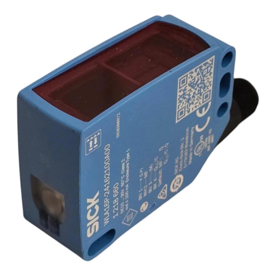 Sick WLA16P-24162100A00 Photoelectric Retroreflective Sensor M12 1218660 NSMP