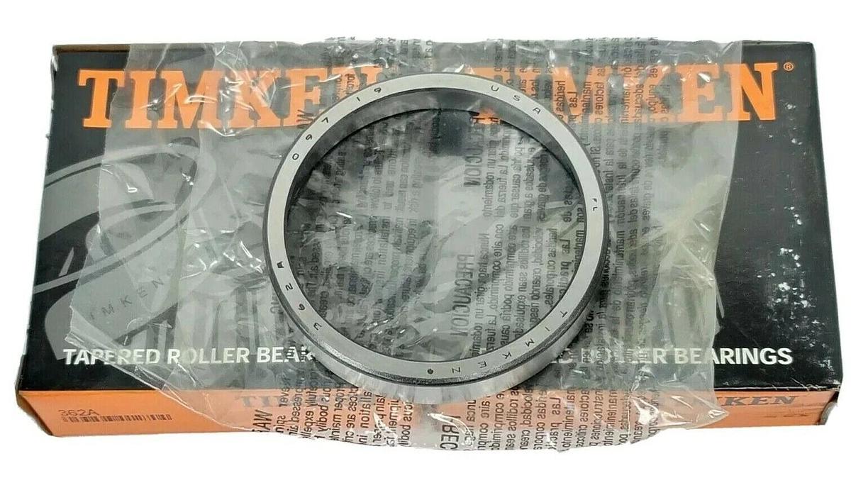 Used LOT OF 2 NIB TIMKEN 362A TAPERED ROLLER BEARINGS