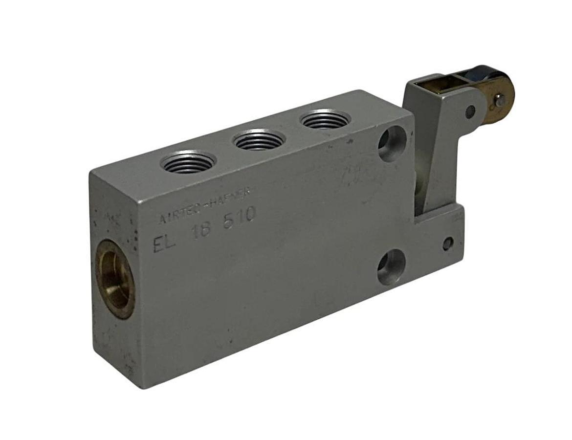 AIRTEC HAFNER EL 18 510 / EL18510 SERIES E-18 STEM OPERATED 5/2-WAY VALVE NSNP