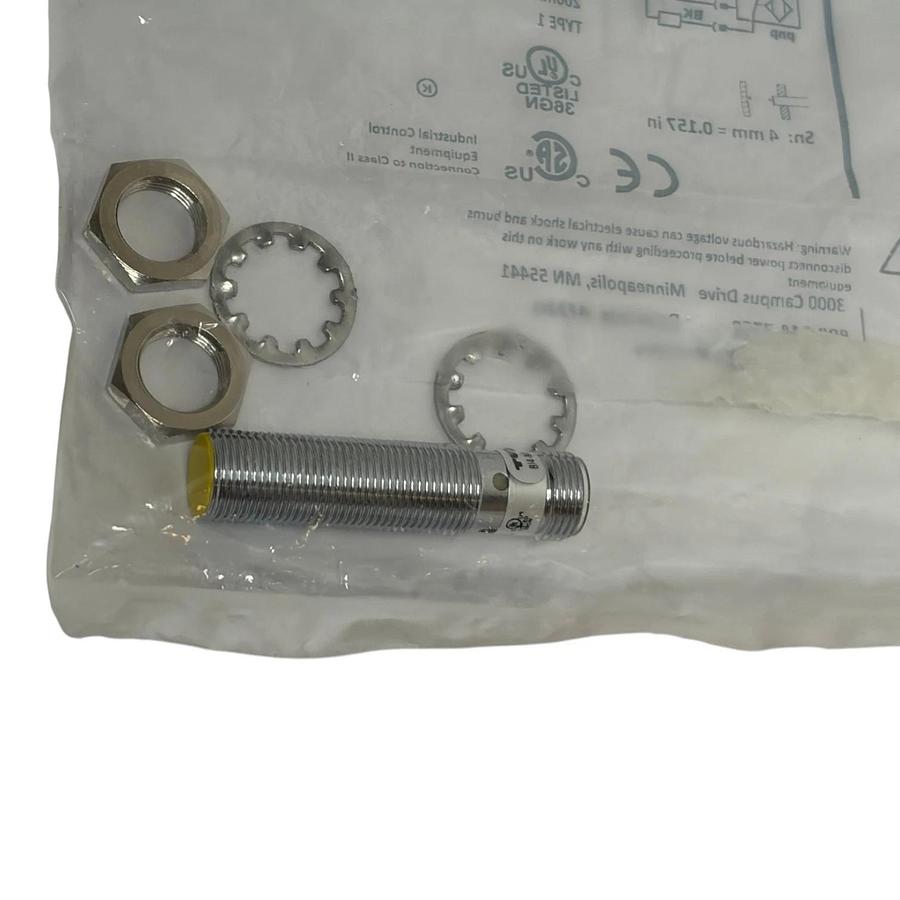 Used Turck BI4-M12-AP6X-H1141 Inductive Proximity Sensor M12 PNP NO 46070 New Sealed