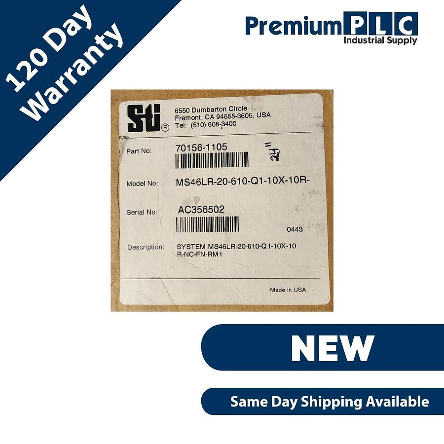NEW STI MS46LR-20-610-Q1-10X-10R-NC-FN-RM1 24" MS4600 LIGHT CURTAINS 70156-1105