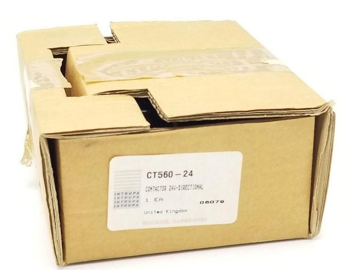 Used NIB INTRUPA CT560-24 CONTACTOR, DIRECTIONAL, 24V, 88L/24C 3345KI, CT56024