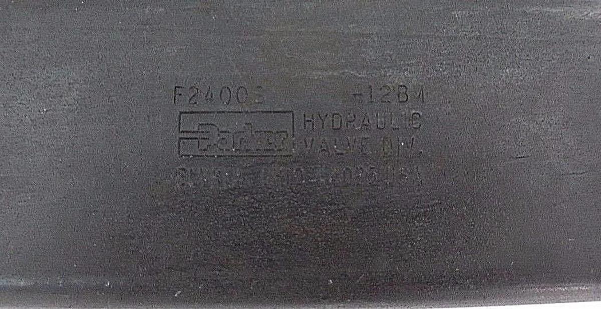 PARKER F2400S FLOW CONTROL VALVE F2400S-12BM, 3000PSI, 207BAR, 100GPM, 379LPM