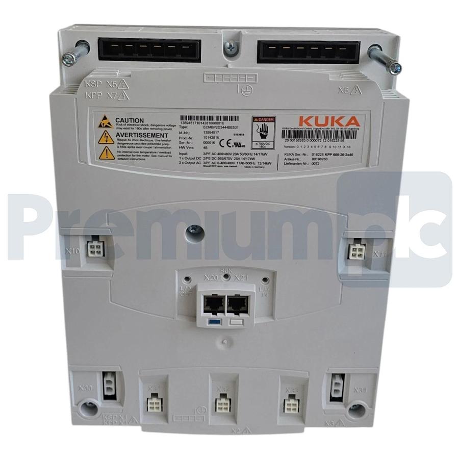 KUKA KPP 600-20-2X40 UL KRC4 Power Pack Drive ECMBP2D344BE531 | 13594517 198263