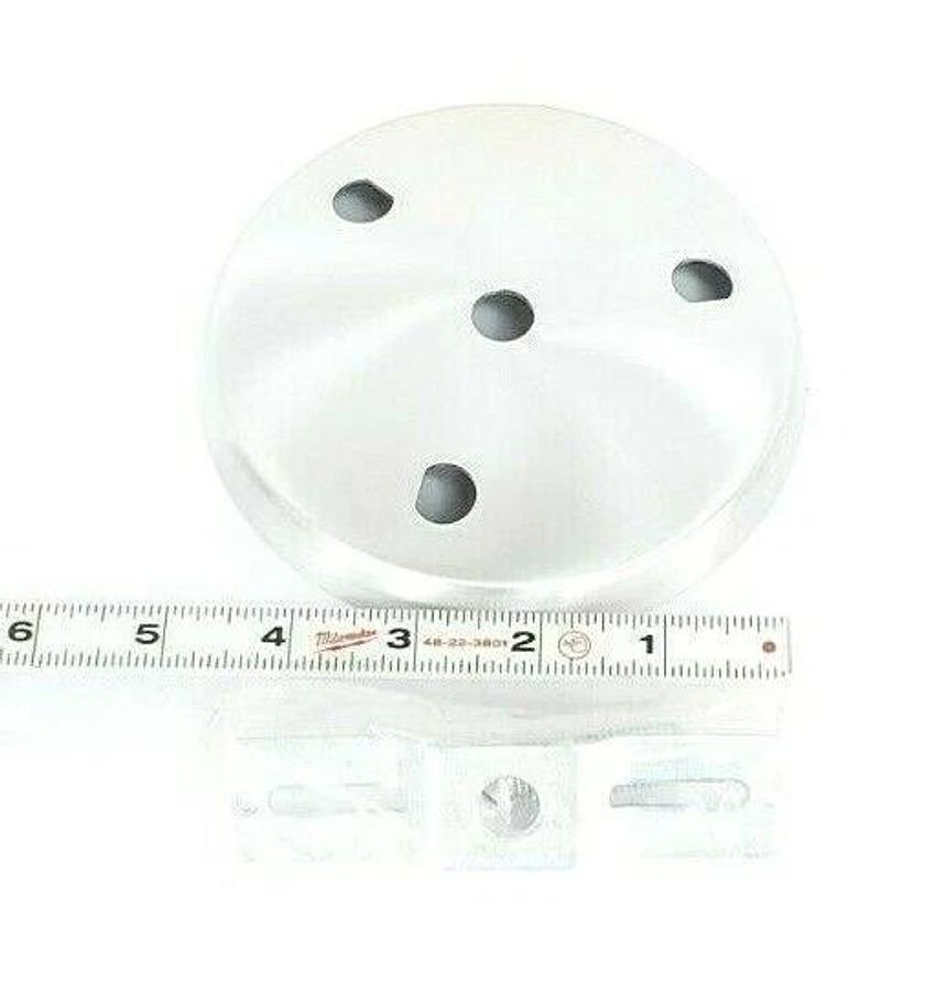 Used NIB SWIVELIER NO. 23 BRUSHED SATIN ALUMINUM CANOPY ASSEMBLY