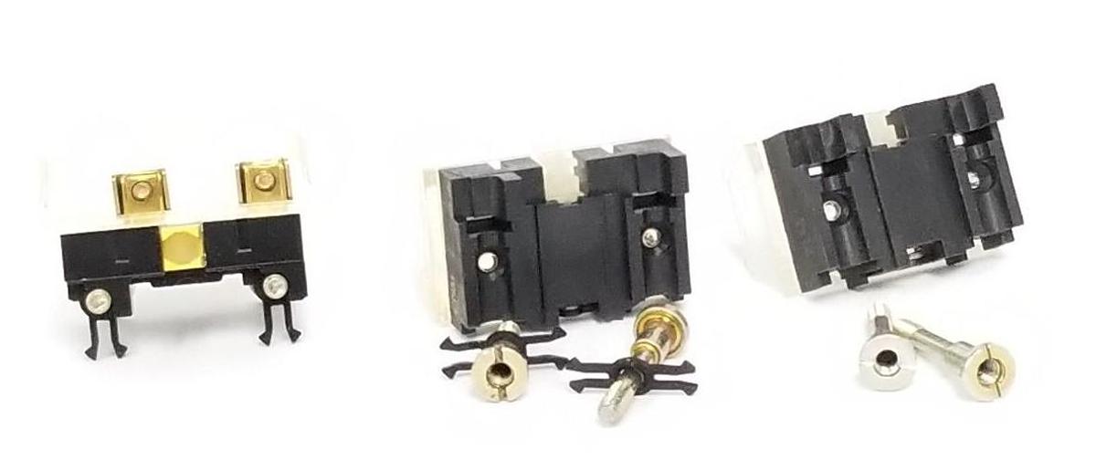 Used LOT OF 3 ALLEN BRADLEY 800T-XD2 CONTACT BLOCKS 800TXD2, SER. D