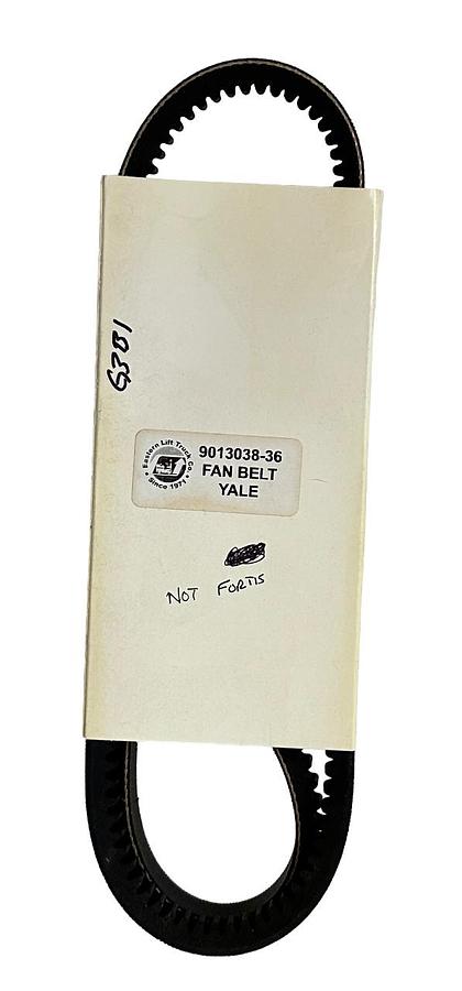 NEW YALE 9013038-36 / 901303836 OEM FAN BELT FOR FORKLIFT