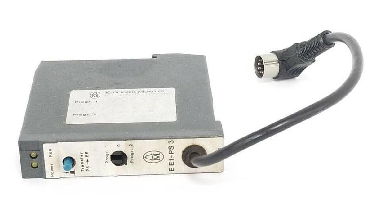 Used KLOCKNER MOELLER EE1-PS3 MEMORY MODULE RS-485, E E1-PS 3, EE1PS3