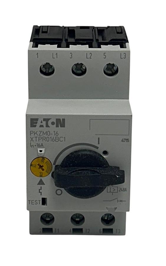 Used EATON PKZM0-16 / XTPR016BC1NL MOELLER SERIES CIRCUIT BREAKER MSAA046938 NSMP