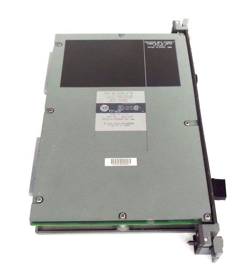 Used ALLEN BRADLEY 5250-LP SER. B PROCESSOR REV. A08, 96101475 W/ 5250-MLP3 SER. B