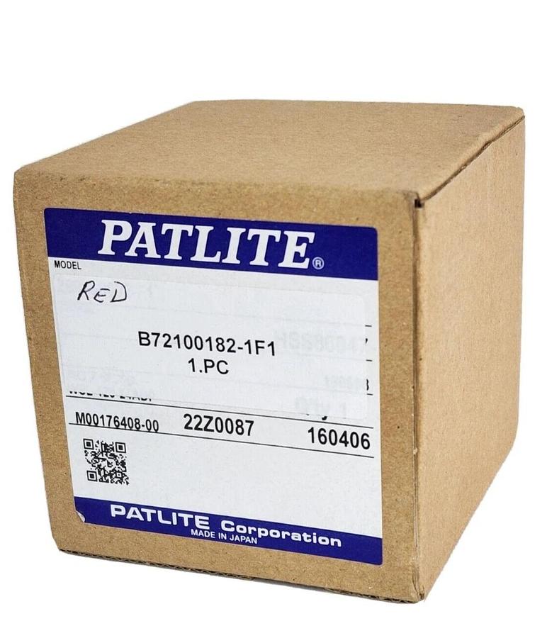 Used BOX OF 2 NEW PATLITE B72100182-1F1 30mm, RED LED MODULE FOR MP/MPS SERIES