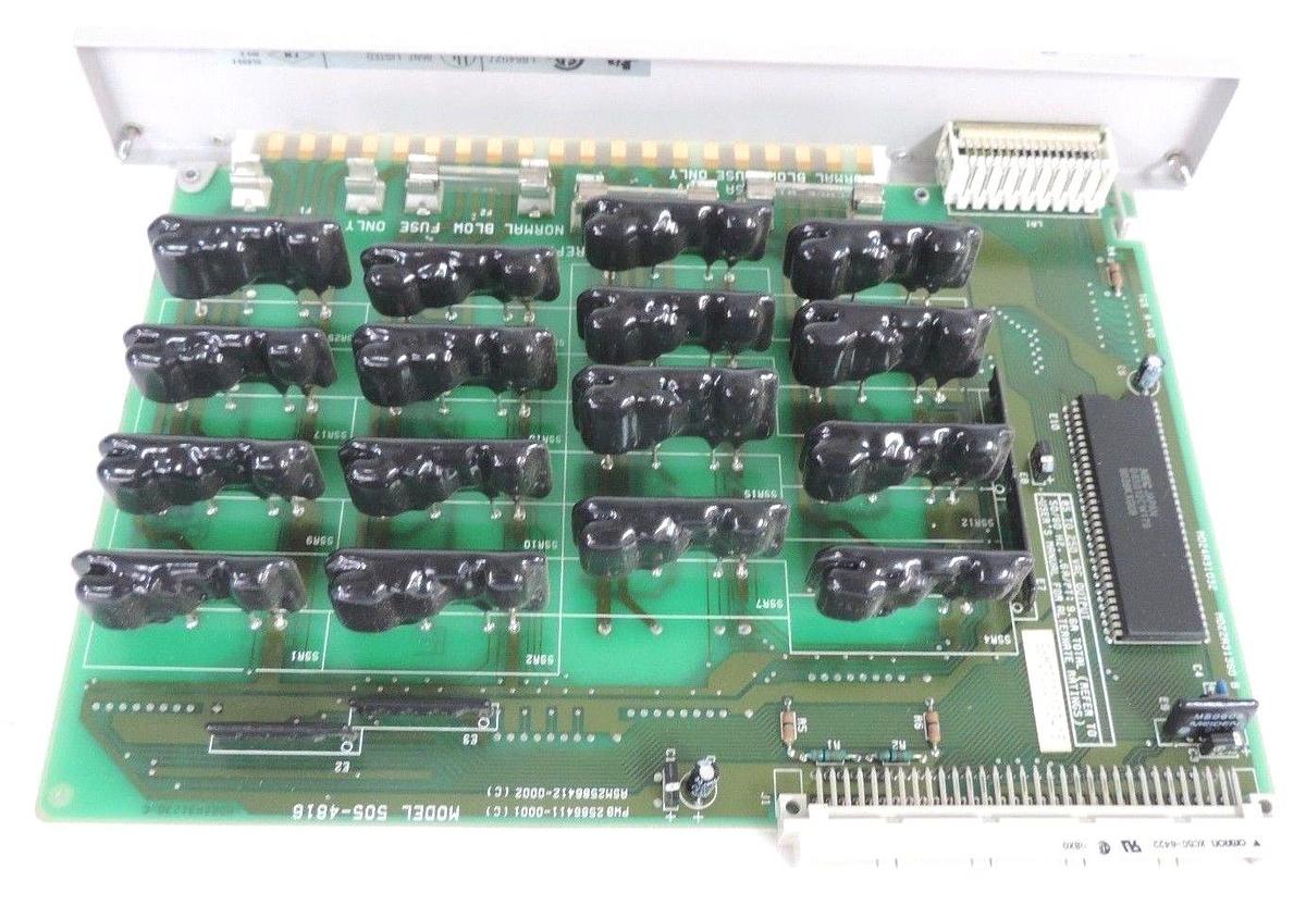 Used NEW SIEMENS 505-4816 MODULE DIGITAL OUTPUT 110-220V-AC, 2586270-0002