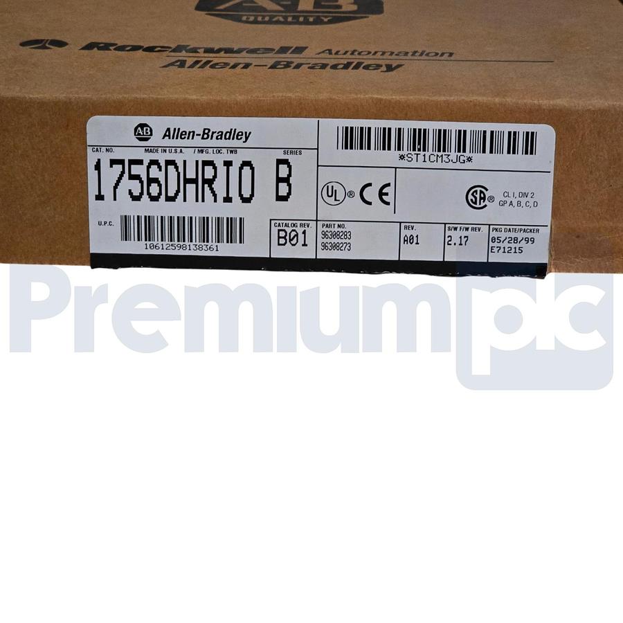 Used Surplus Allen Bradley 1756-DHRIO /B ControlLogix DH+/RIO Communication Module
