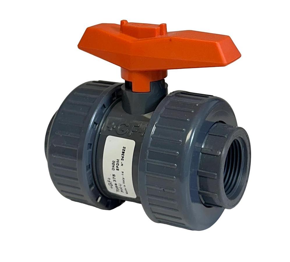 +GF+ GEORG FISCHER 161.375.003 / 161375003 MANUAL BALL VALVE 3/4'' TYPE 375 NSMP