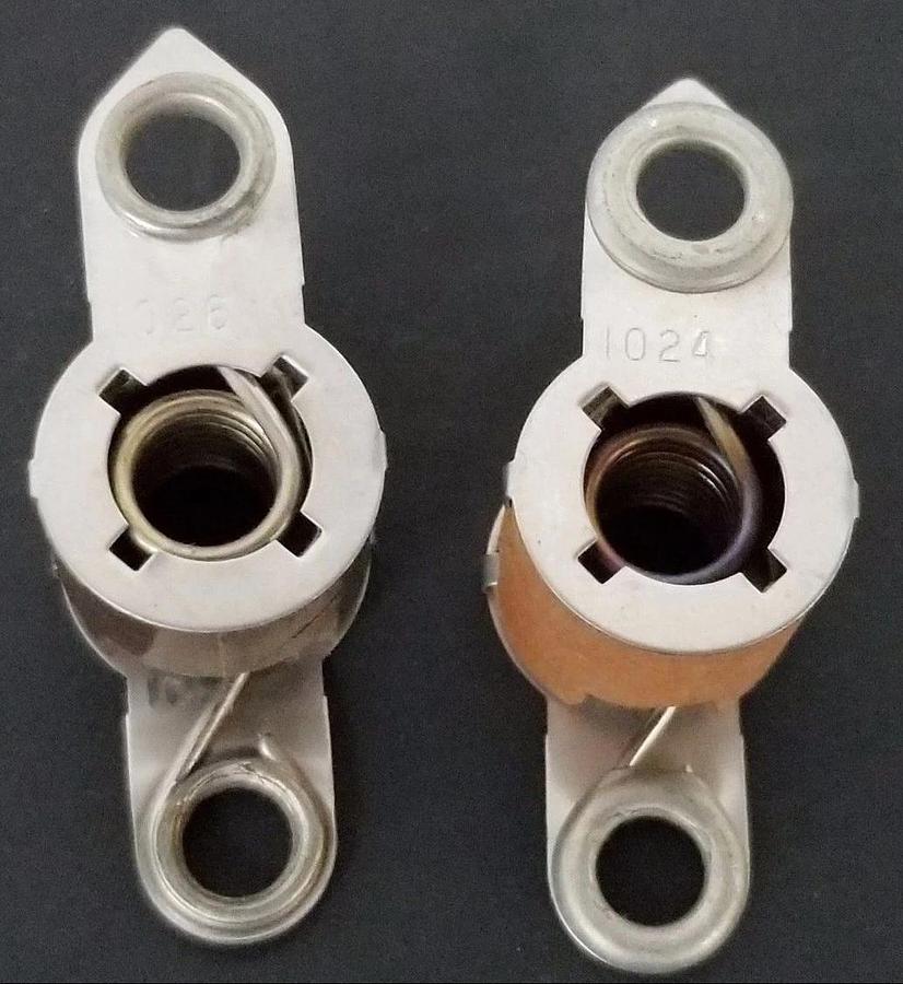 Used LOT OF 2 CUTLER-HAMMER HEATER ELEMENTS H1024, H1026