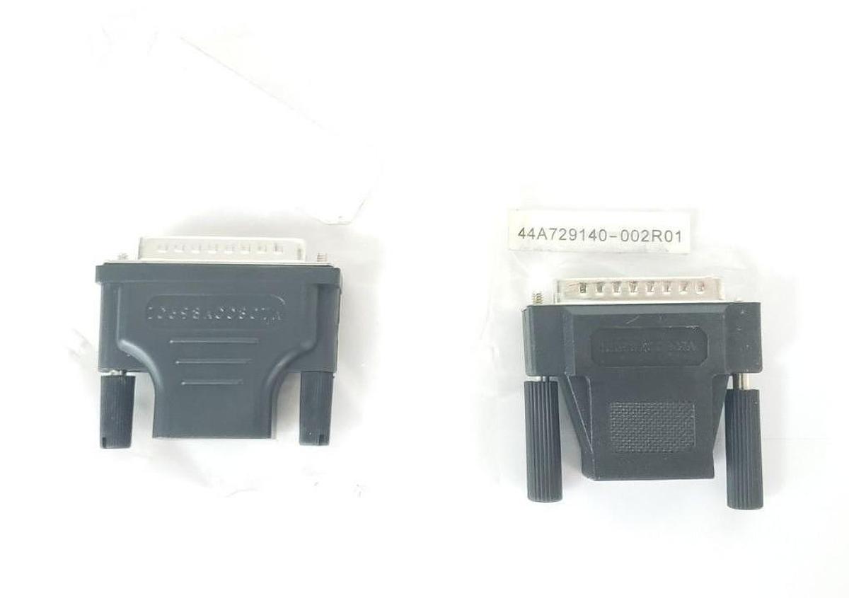 Used LOT OF 2 NEW GE FANUC 44A729140-002R01 I/O BUS TERMINATOR PLUGS 44A729140002R01