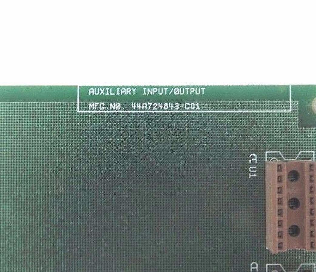 Used GE FANUC IC600CB513L AUX I/O CTL MODULE MFG.NO. 44A724843-G01 AI04 44A724806-001