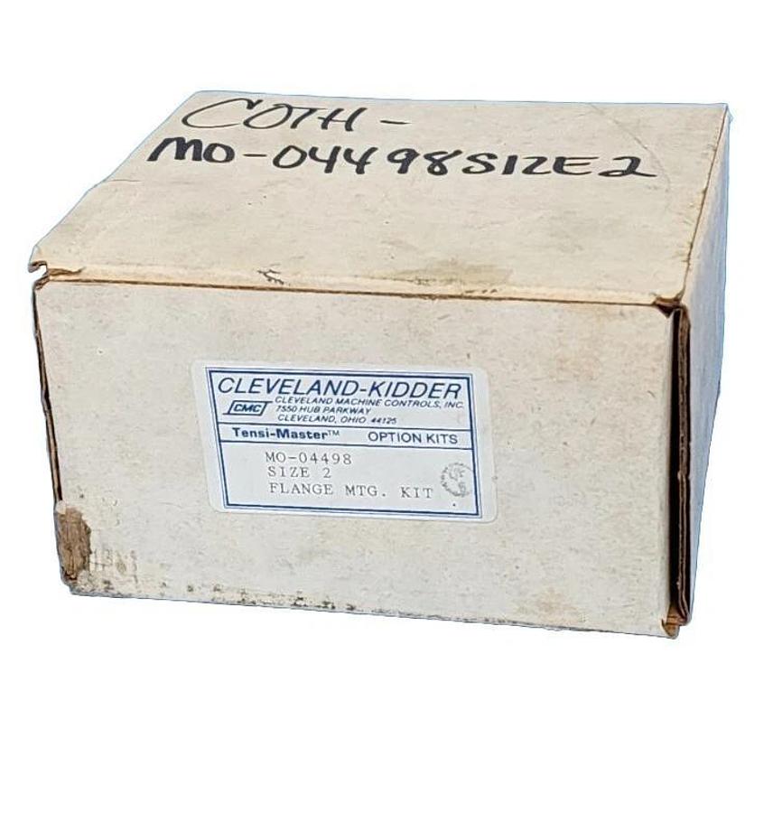 Used NIB CLEVELAND MOTION CONTROL MO-04498 SIZE 2 FLANGE MTG. KIT
