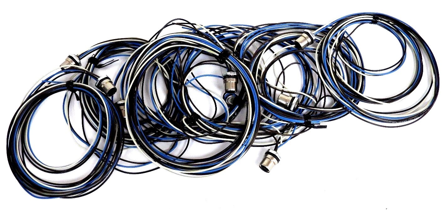 Used LOT OF 7 NEW MOLEX 84907-000 WIRE RECEPTACLE 4PIN FEMALE CONNECTORS 84907000