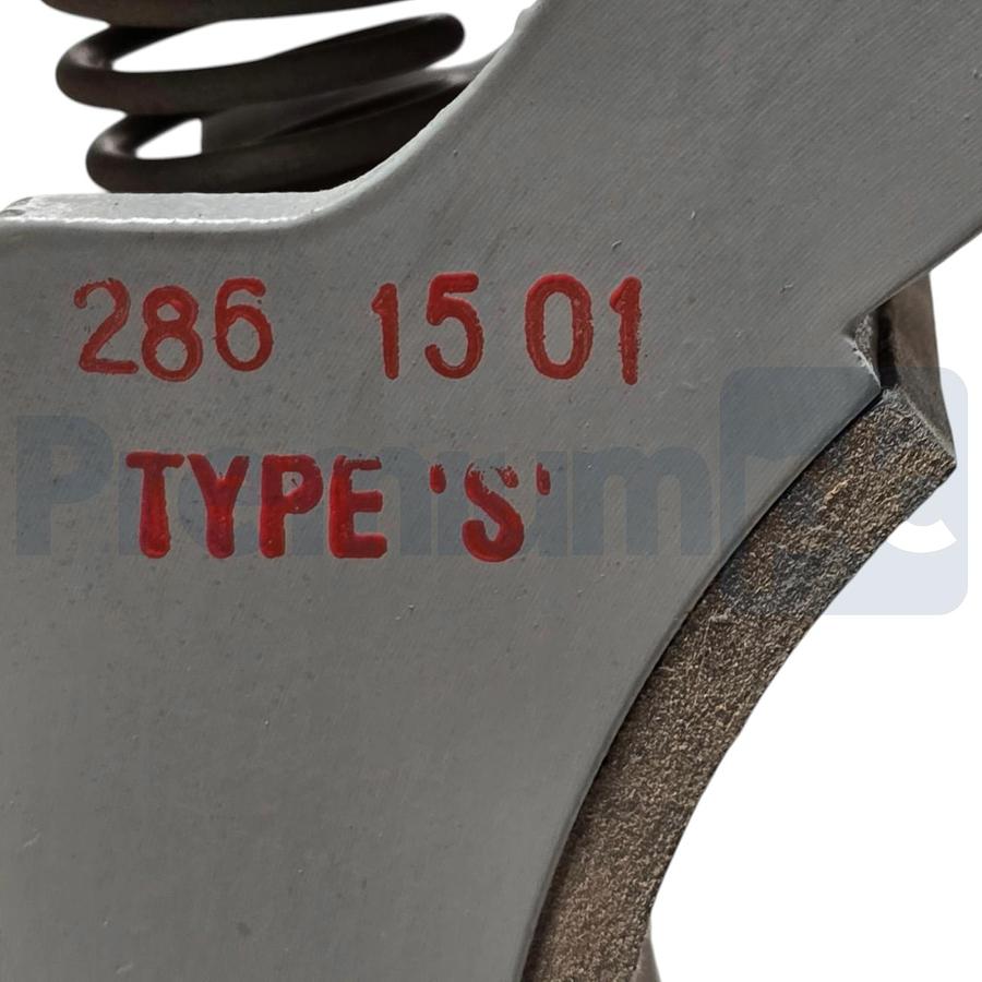 Used Eaton Cutler Hammer 511H993-8 Type S 5-1/2" Magnetic Shoe Brake 35lb-ft 440V