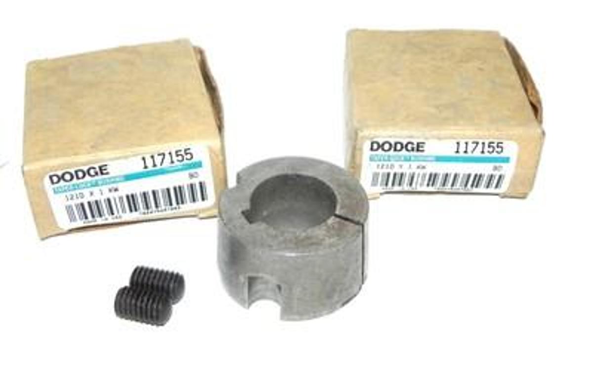 LOT OF 2 NIB DODGE 117155 TAPER-LOCK BUSHINGS