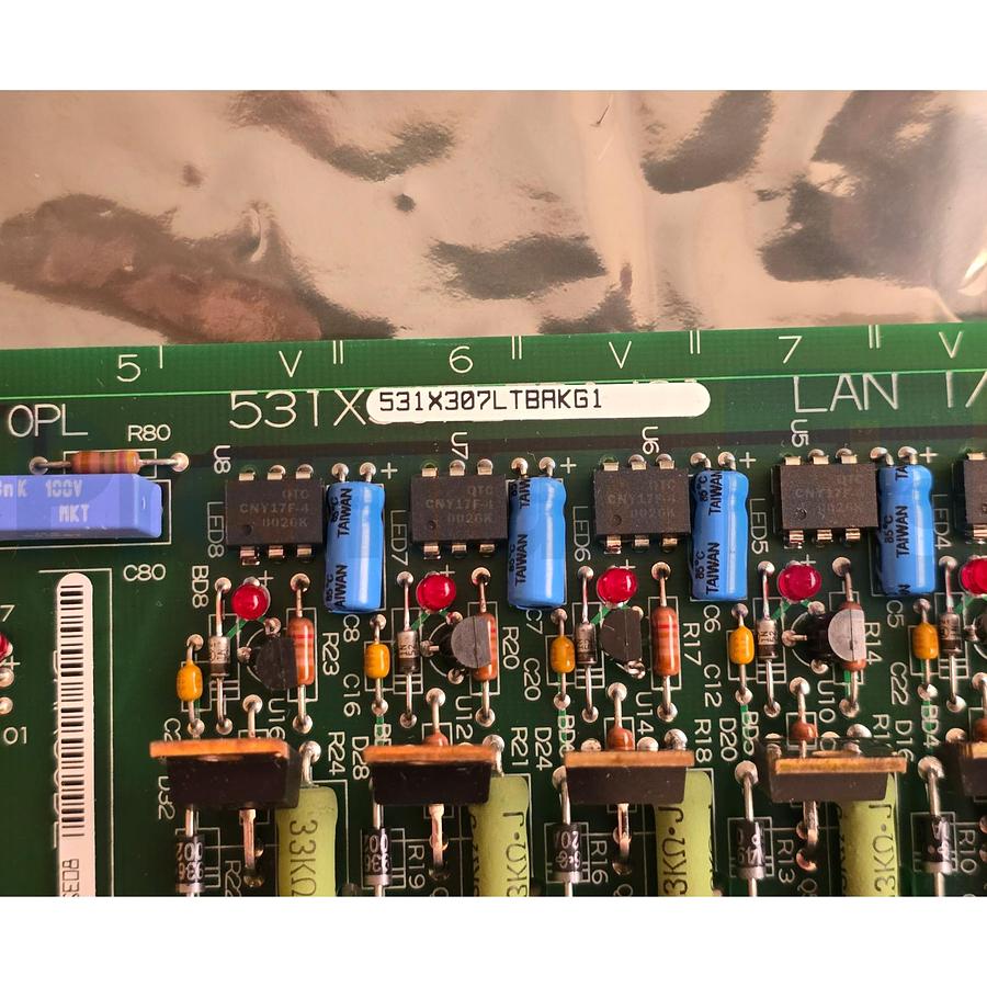 Used GE 531X307LTBAKG1 | 531X307LTBAKG1AK DC2000/EX2000 LTB LAN Terminal Board NSMP