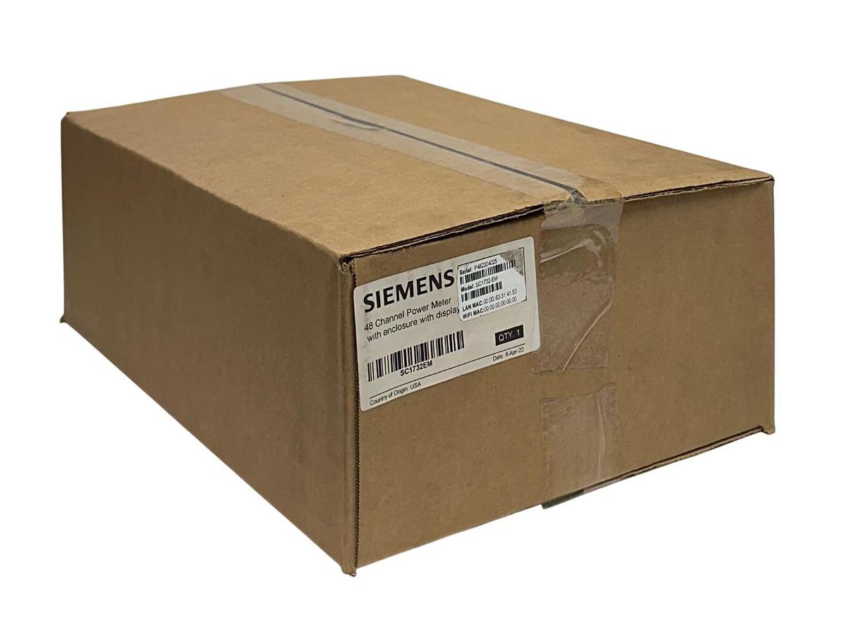 Used SIEMENS SC1732-EM / MD-48HD NETWORKED METERING SYSTEM 48-CHNL POWER METER NSMP