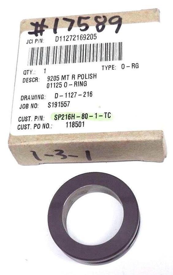 Used NIB JOHN CRANE SP216H-80-1-TC, 9205 MT R POLISH 01125 O-RING, D11272169205