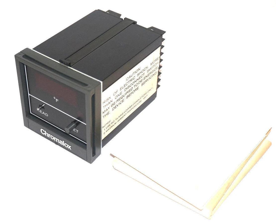 NEW CHROMALOX 3913-70112 TEMPERATURE CONTROLLER 0-1999 DEG. F TYPE K 391370112